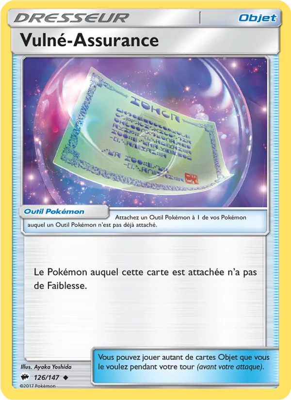 Carte Vulné-Assurance 126/147 – Ombres Ardentes