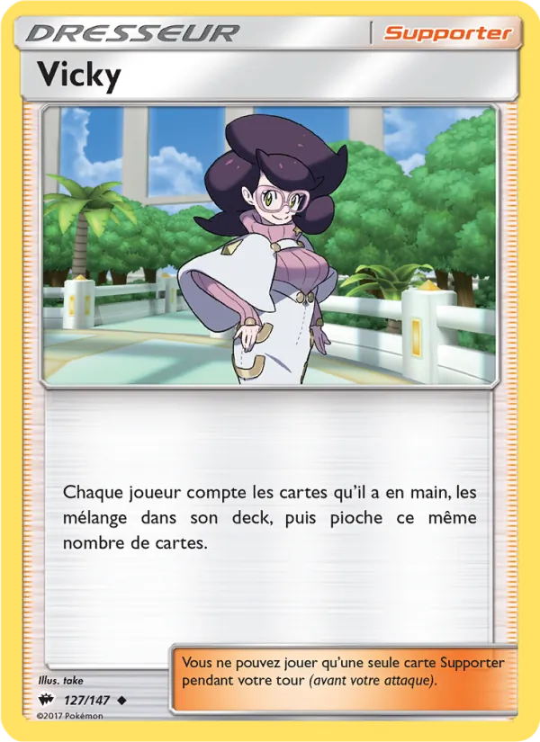Carte Vicky 127/147 – Ombres Ardentes