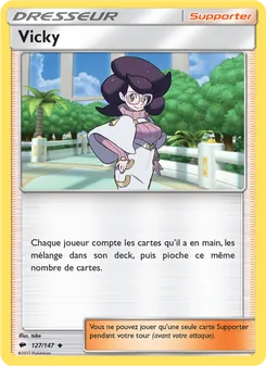 Carte Vicky 127/147 – Ombres Ardentes