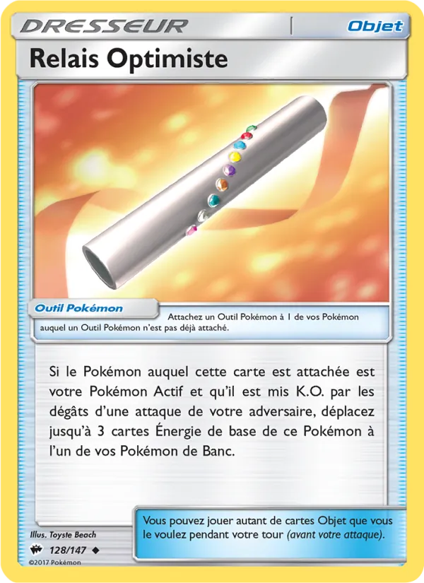 Carte Relais Optimiste 128/147 – Ombres Ardentes