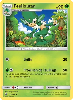Carte Feuiloutan 13/147 – Ombres Ardentes