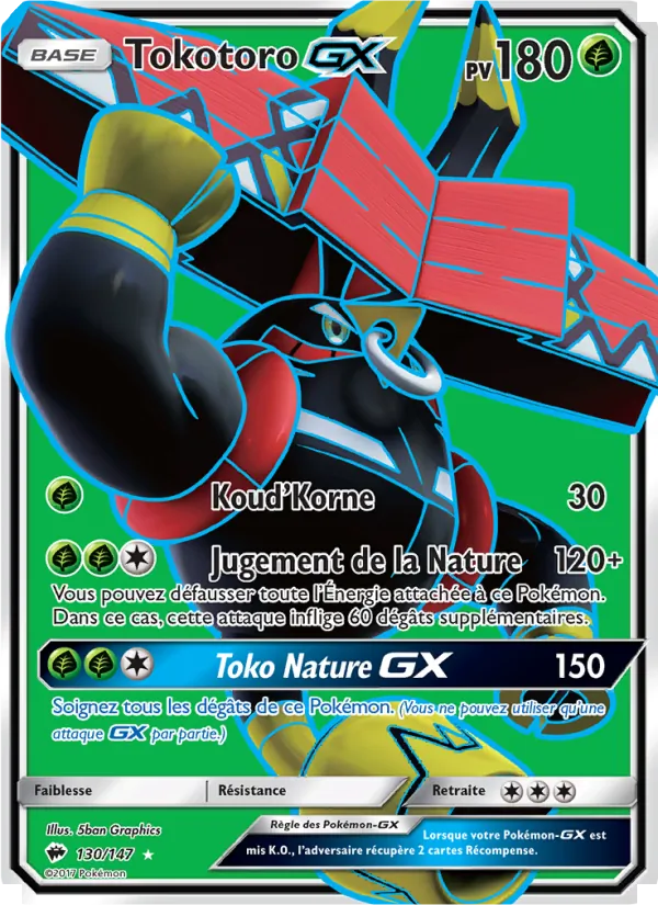 Carte Tokotoro GX 130/147 – Ombres Ardentes