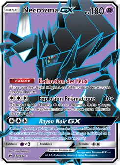 Carte Necrozma GX 134/147 – Ombres Ardentes