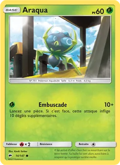 Carte Araqua 14/147 – Ombres Ardentes