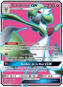 Carte Gardevoir GX 140/147 – Ombres Ardentes