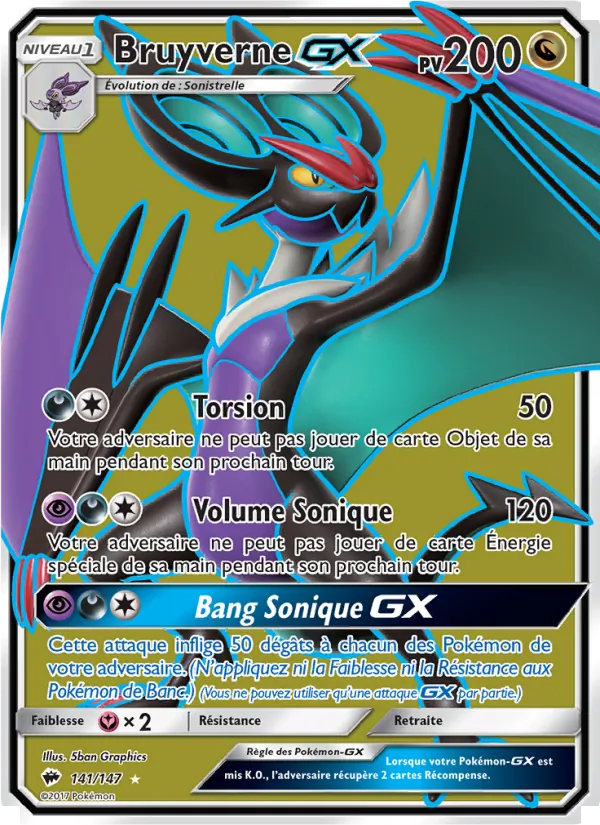 Carte Bruyverne GX 141/147 – Ombres Ardentes