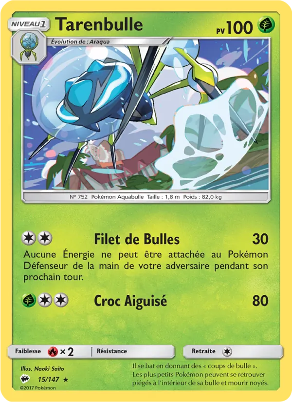 Carte Tarenbulle 15/147 – Ombres Ardentes