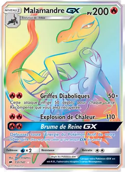 Carte Malamandre GX 151/147 – Ombres Ardentes