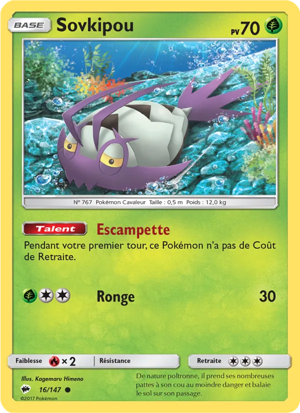 Carte Sovkipou 16/147 – Ombres Ardentes