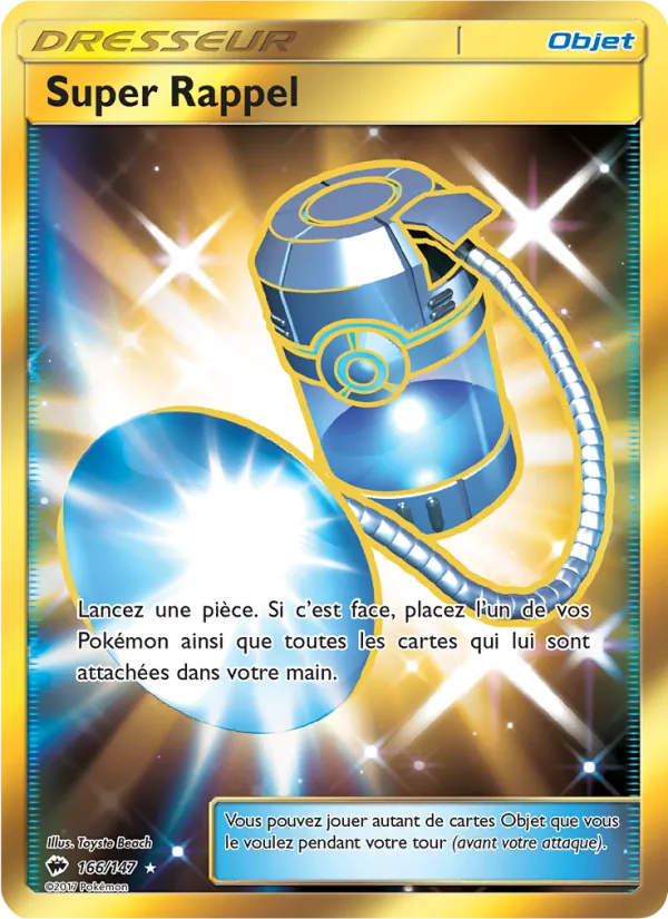 Carte Super Rappel 166/147 – Ombres Ardentes