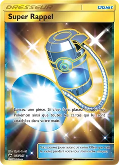 Carte Super Rappel 166/147 – Ombres Ardentes