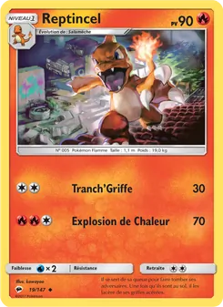 Carte Reptincel 19/147 – Ombres Ardentes