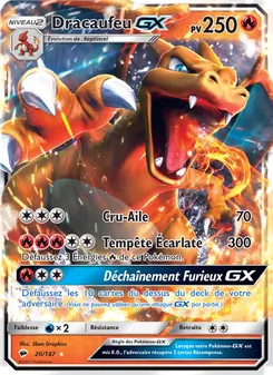 Carte Dracaufeu GX 20/147 – Ombres Ardentes