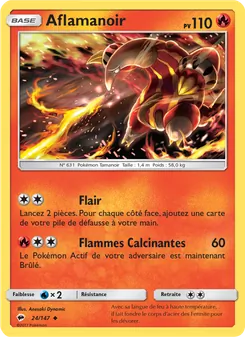 Carte Aflamanoir 24/147 – Ombres Ardentes