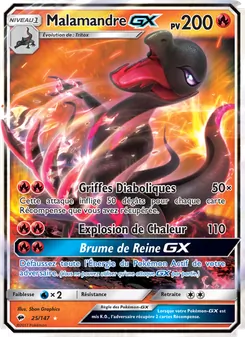 Carte Malamandre GX 25/147 – Ombres Ardentes