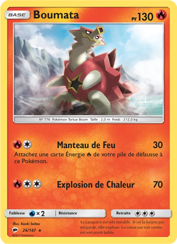 Carte Boumata 26/147 – Ombres Ardentes