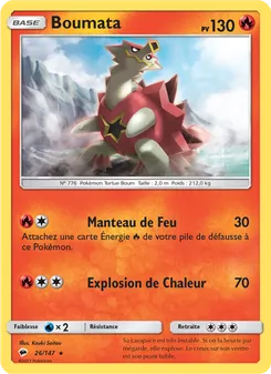 Carte Boumata 26/147 – Ombres Ardentes