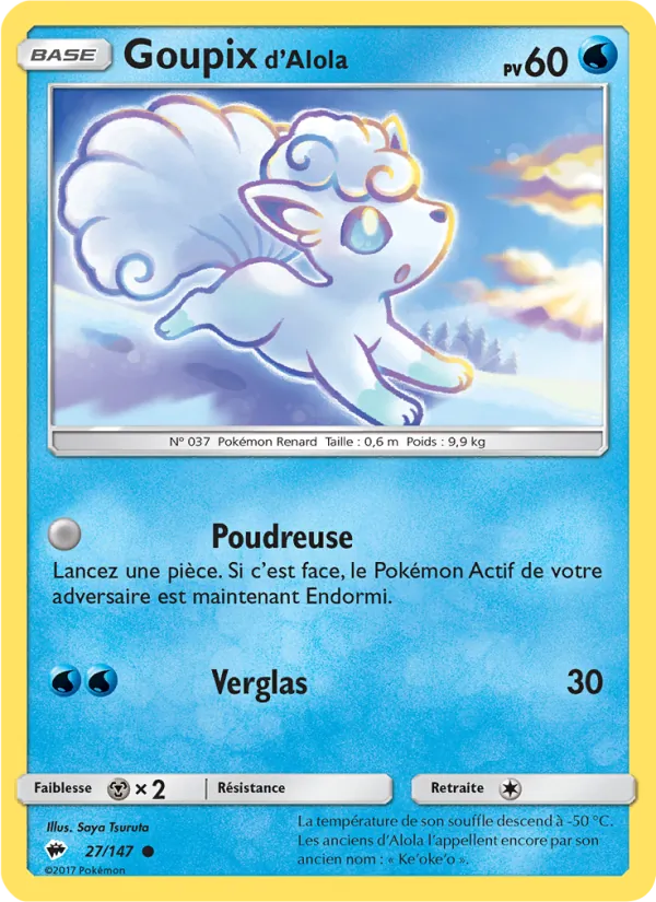 Carte Goupix d’Alola 27/147 – Ombres Ardentes