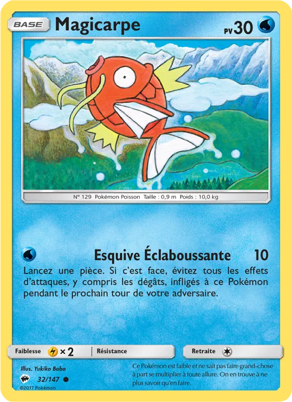 Carte Magicarpe 32/147 – Ombres Ardentes