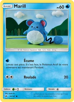 Carte Marill 34/147 – Ombres Ardentes