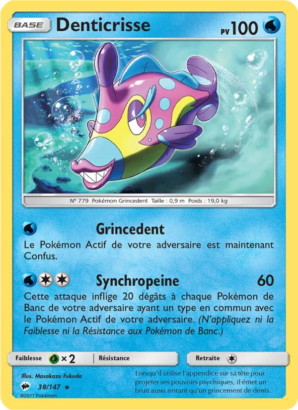 Carte Denticrisse 38/147 – Ombres Ardentes