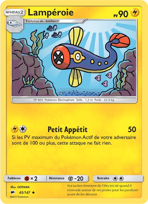 Carte Lampéroie 45/147 – Ombres Ardentes