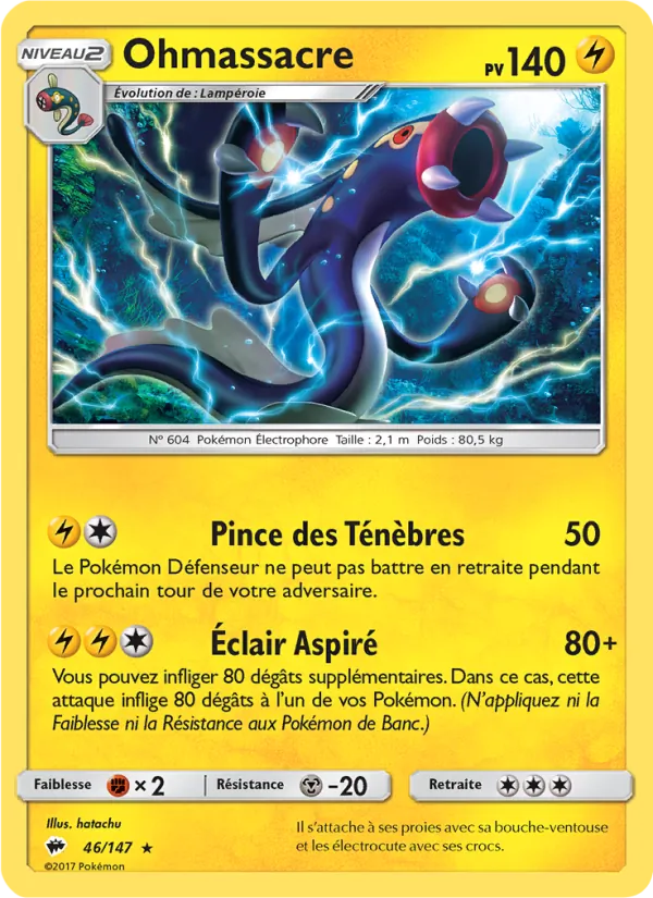 Carte Ohmassacre 46/147 – Ombres Ardentes