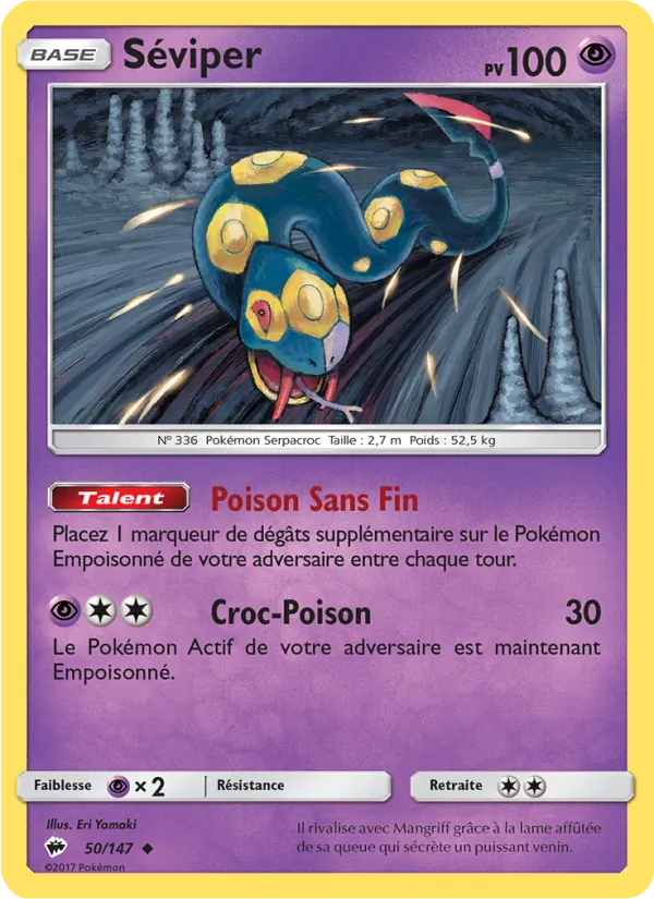 Carte Séviper 50/147 – Ombres Ardentes