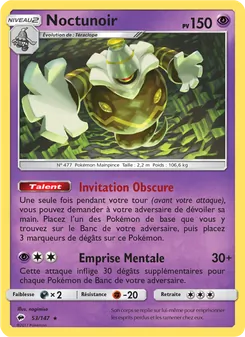 Carte Noctunoir 53/147 – Ombres Ardentes