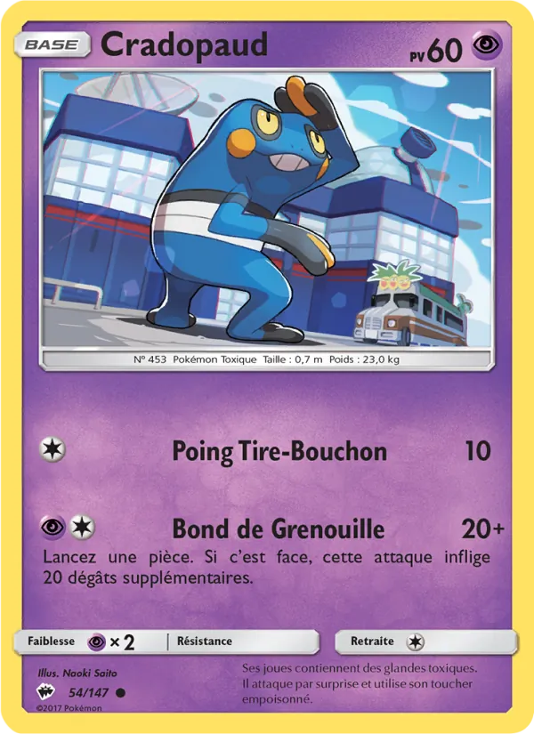 Carte Cradopaud 54/147 – Ombres Ardentes