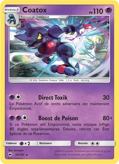 Carte Coatox 55/147 – Ombres Ardentes
