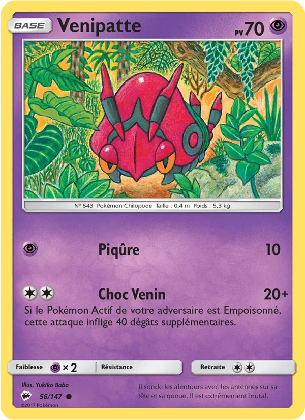 Carte Venipatte 56/147 – Ombres Ardentes