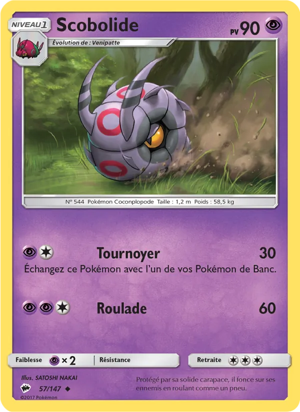 Carte Scobolide 57/147 – Ombres Ardentes
