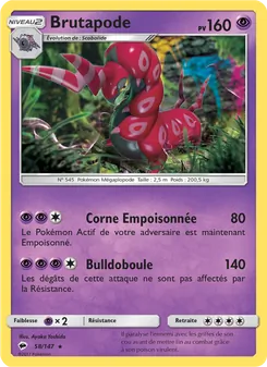 Carte Brutapode 58/147 – Ombres Ardentes