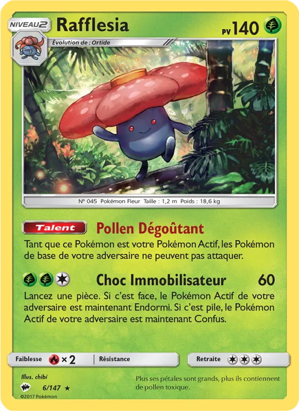 Carte Rafflesia 6/147 – Ombres Ardentes