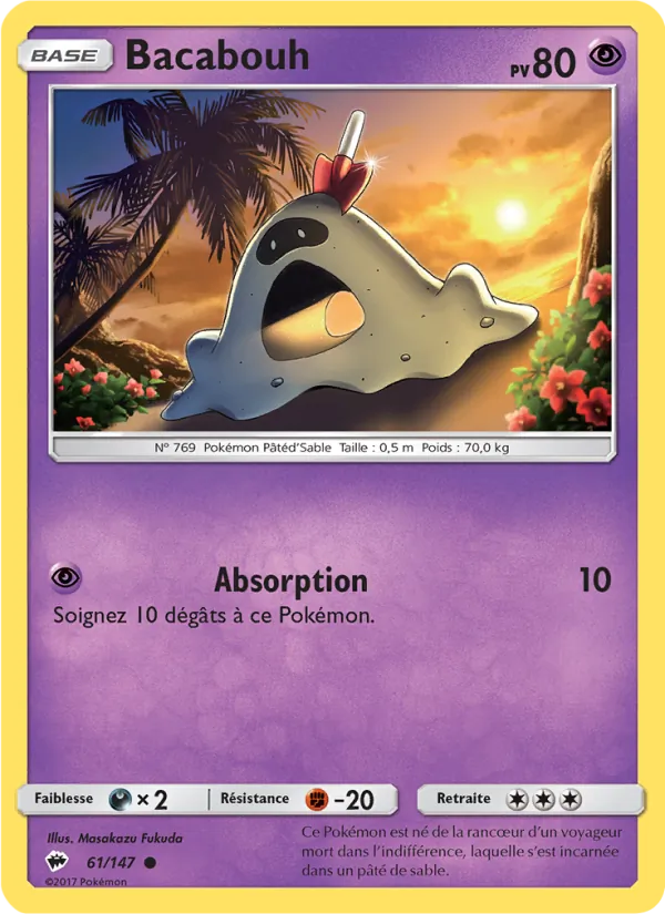 Carte Bacabouh 61/147 – Ombres Ardentes