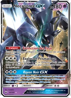 Carte Necrozma GX 63/147 – Ombres Ardentes