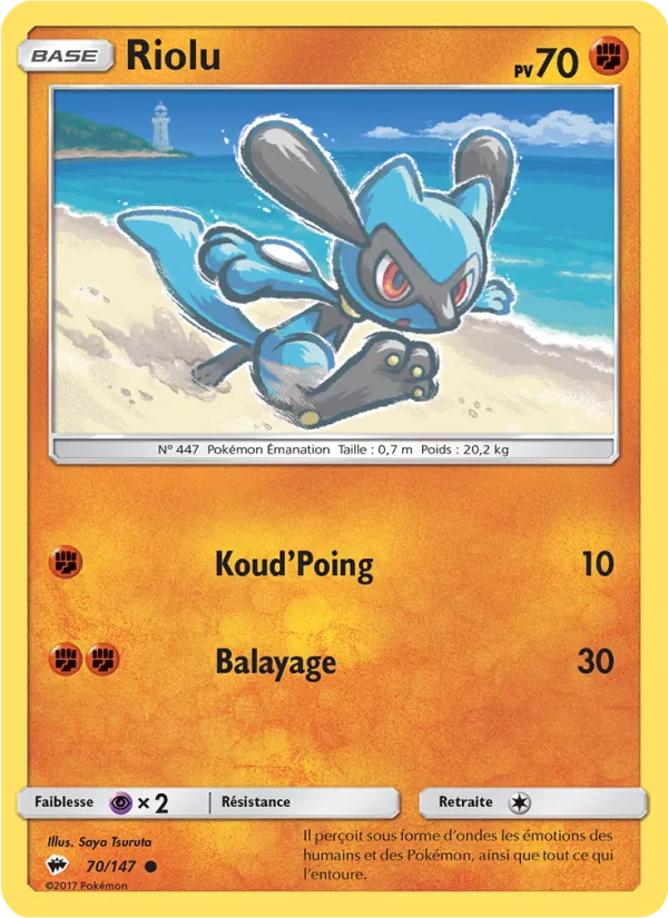 Carte Riolu 70/147 – Ombres Ardentes