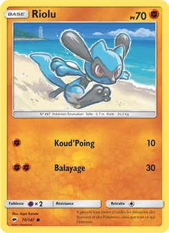 Carte Riolu 70/147 – Ombres Ardentes