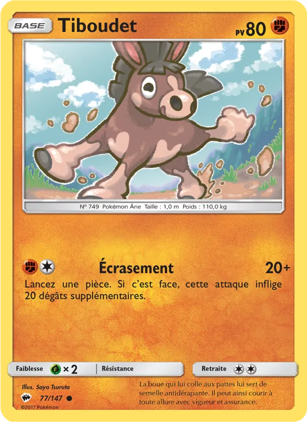 Carte Tiboudet 77/147 – Ombres Ardentes
