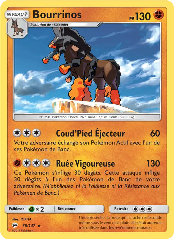 Carte Bourrinos 78/147 – Ombres Ardentes