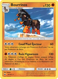 Carte Bourrinos 78/147 – Ombres Ardentes