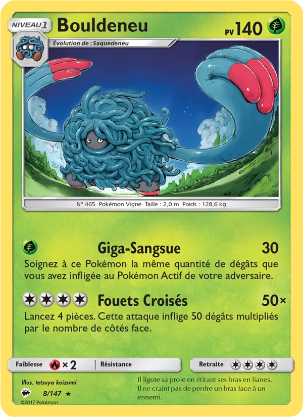 Carte Bouldeneu 8/147 – Ombres Ardentes