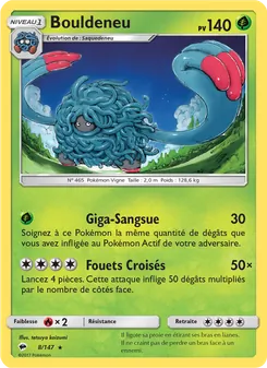 Carte Bouldeneu 8/147 – Ombres Ardentes