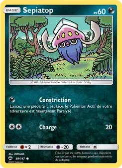 Carte Sepiatop 89/147 – Ombres Ardentes