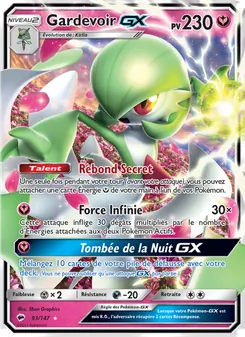 Carte Gardevoir GX 93/147 – Ombres Ardentes