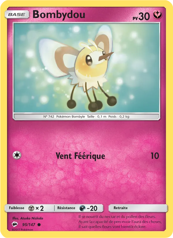Carte Bombydou 95/147 – Ombres Ardentes
