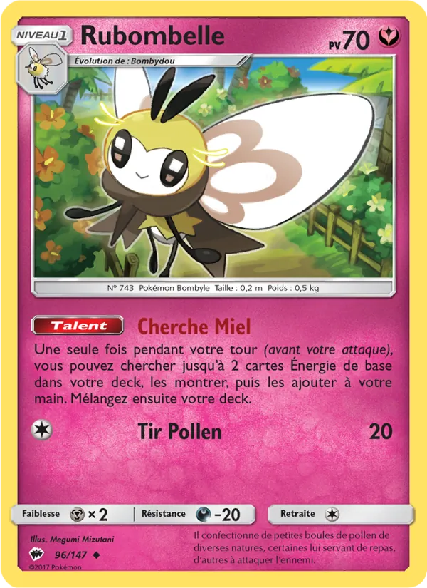 Carte Rubombelle 96/147 – Ombres Ardentes
