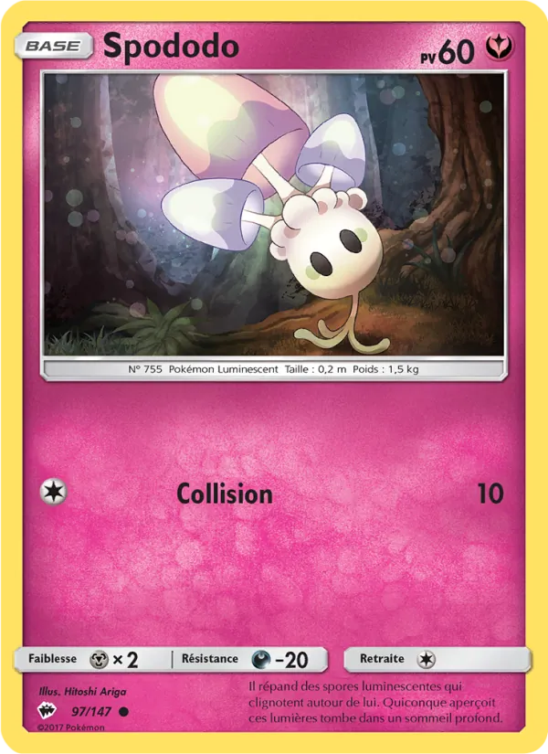 Carte Spododo 97/147 – Ombres Ardentes