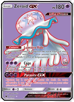 Carte Zéroïd GX 103/111 – Invasion Carmin